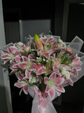Pink Lillies Bouquet